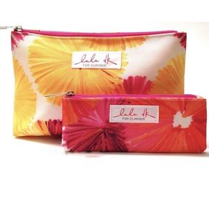 Clinique makeup/travel bag set of 2